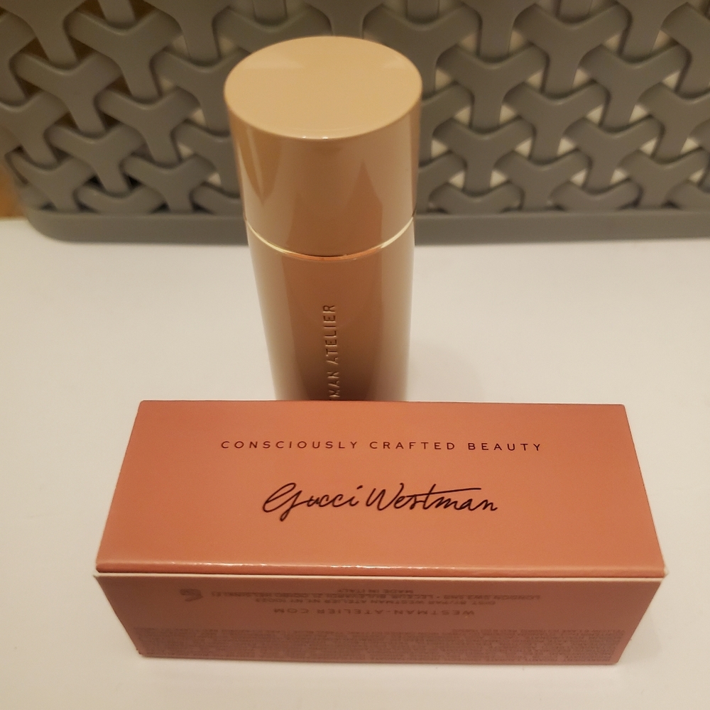 Westman Atelier Lip Suede Hydrating Matte Lipstick with Hyaluronic Acid PETAL - Picture 8 of 8